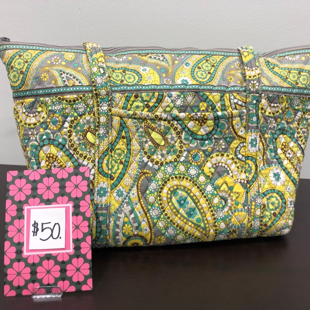 Large Vera Bradley Tote Bag